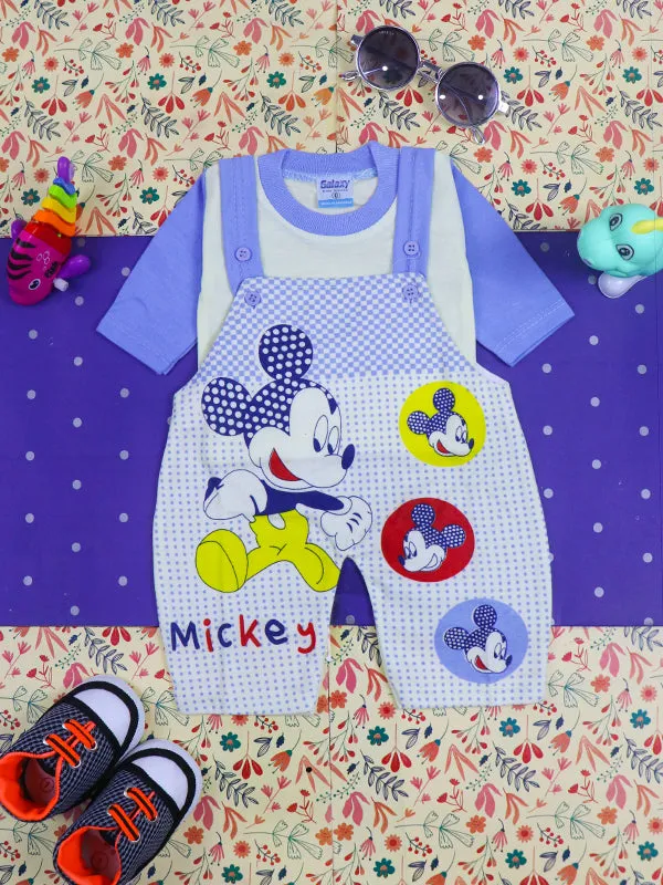 0Mth - 3Mth Mickey Blue Romper For Newborn HG NBR33