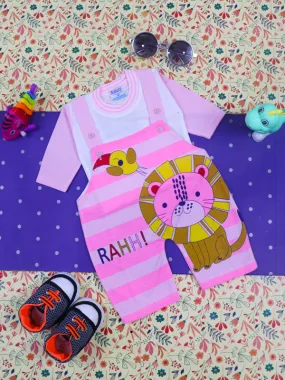 0Mth - 3Mth Rahh Pink Romper For Newborn HG NBR32