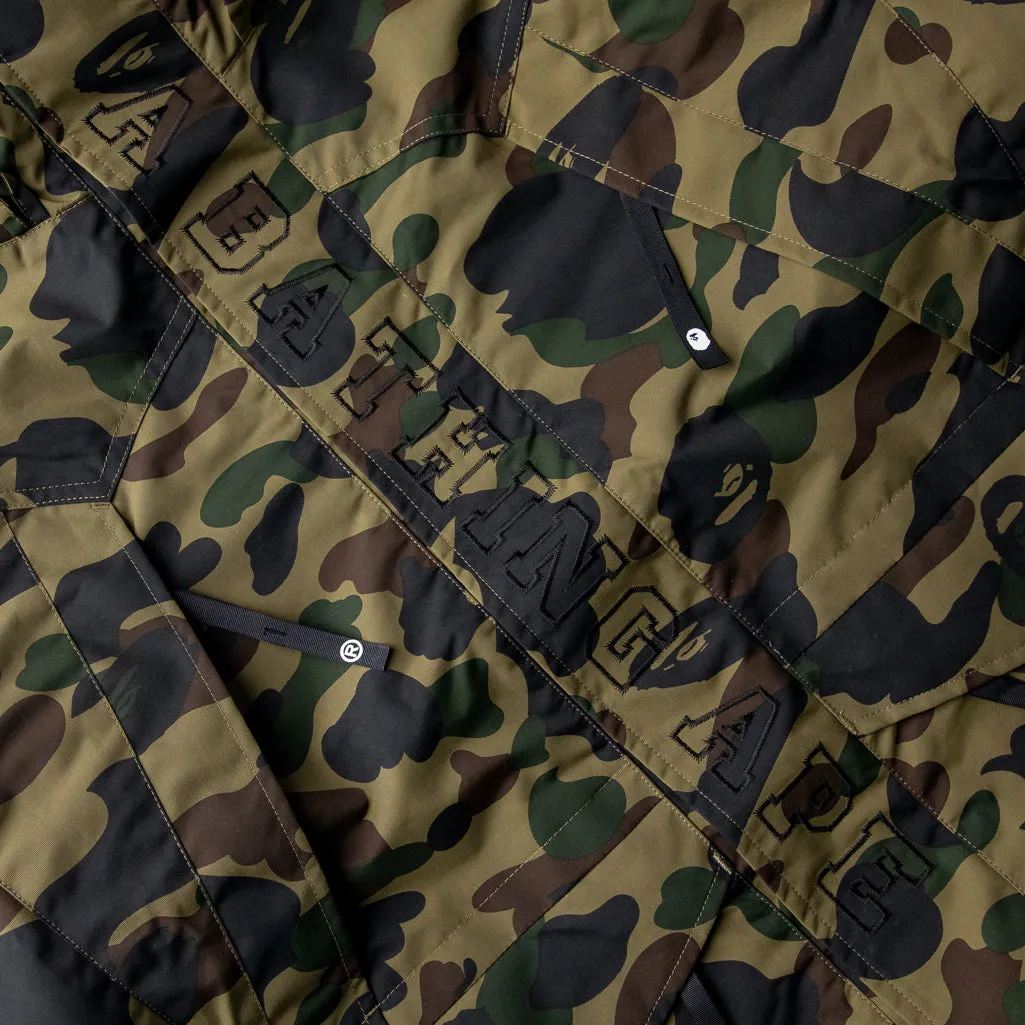 A Bathing Ape 1st Camo Snowboard Jacket - Green