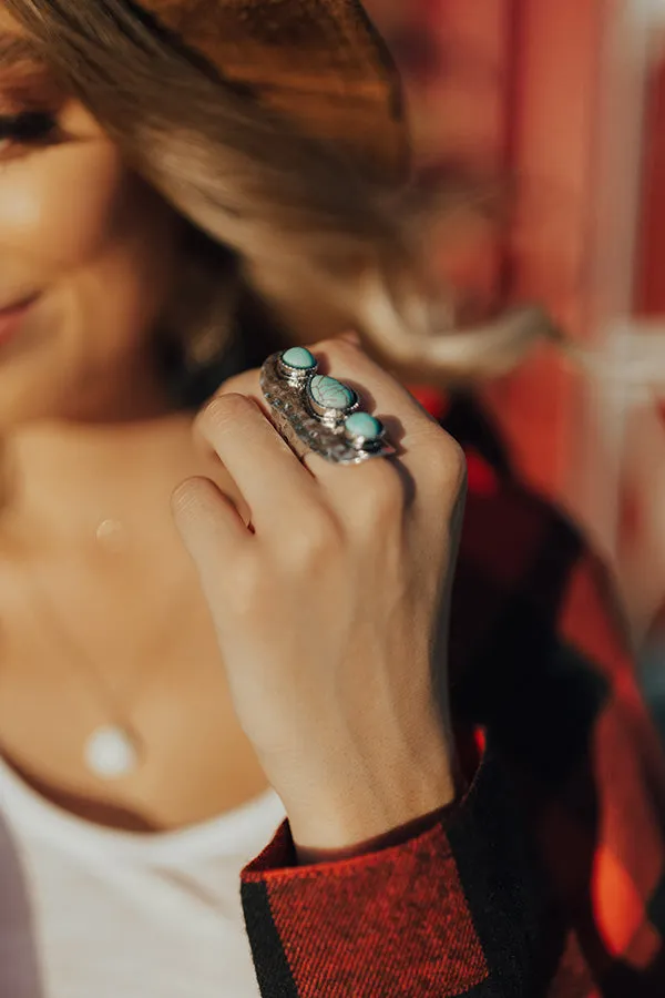 Above The Rest Turquoise Ring