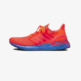 Adidas Ultraboost 20 Solar Red Boost Blue Violet Metallic FV8451