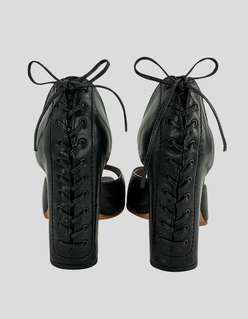 ALAIA Open Toe Heels - 38 IT | 8 US