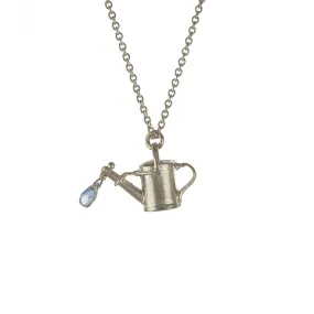 Alex Monroe Silver Watering Can Necklace