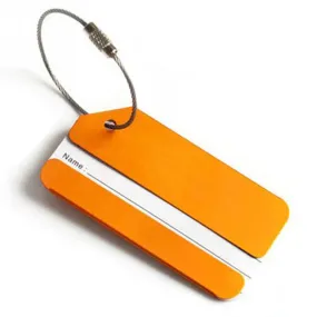 Aluminium Luggage Tag