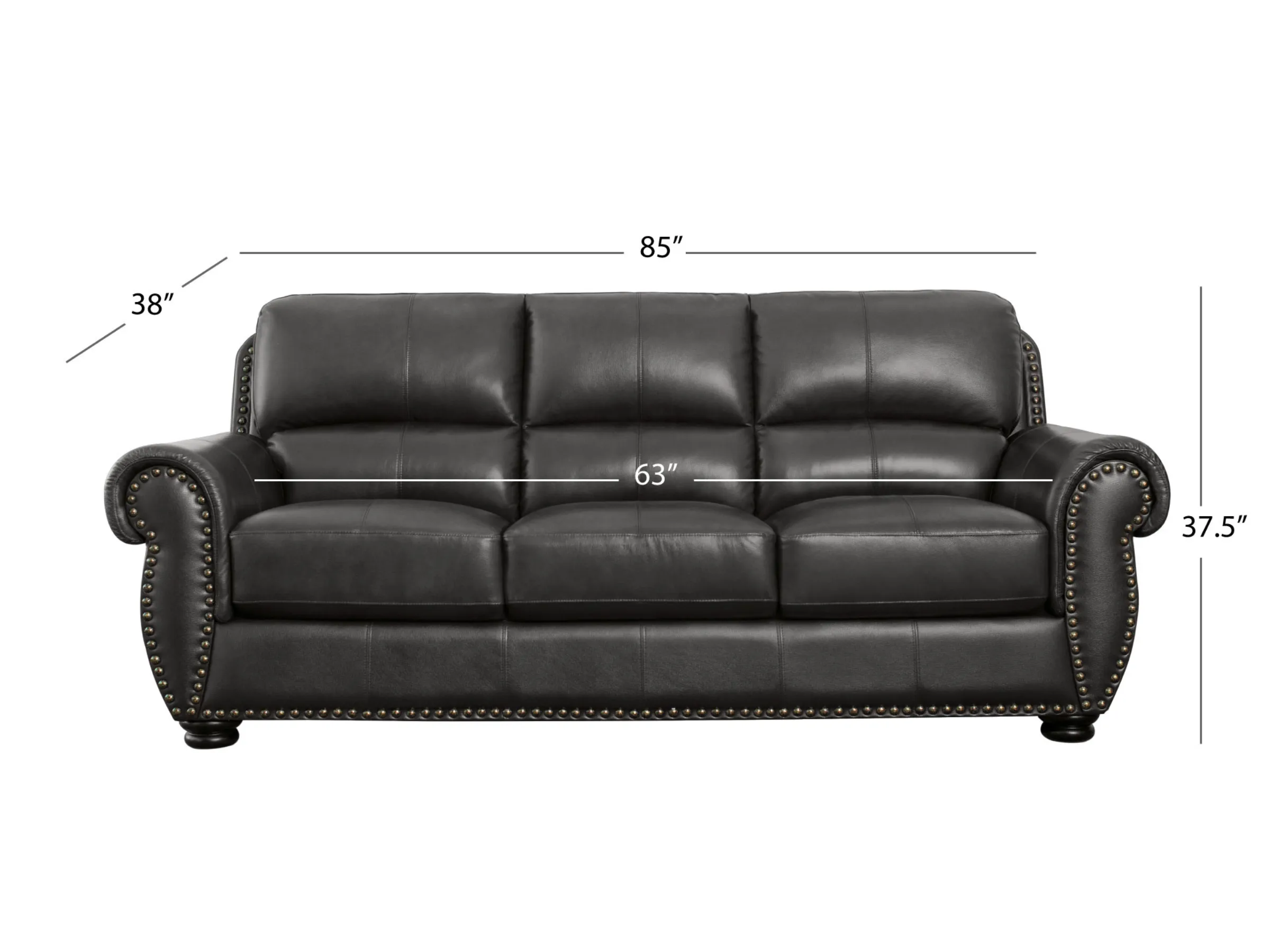 Austin Leather Sofa