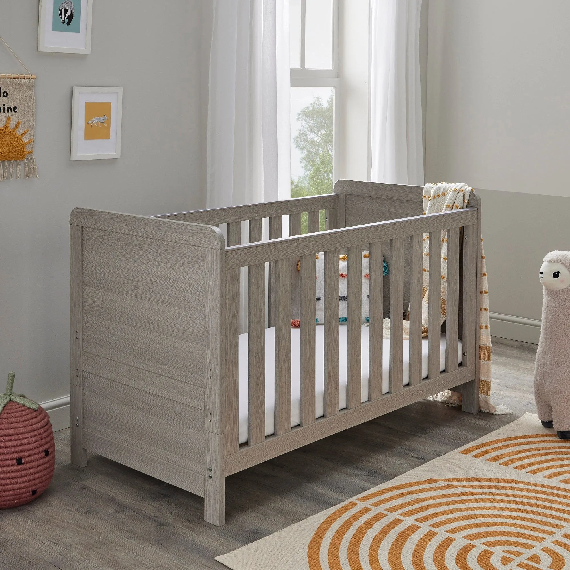 Babymore Caro 3 Piece Room Set - Grey Wash