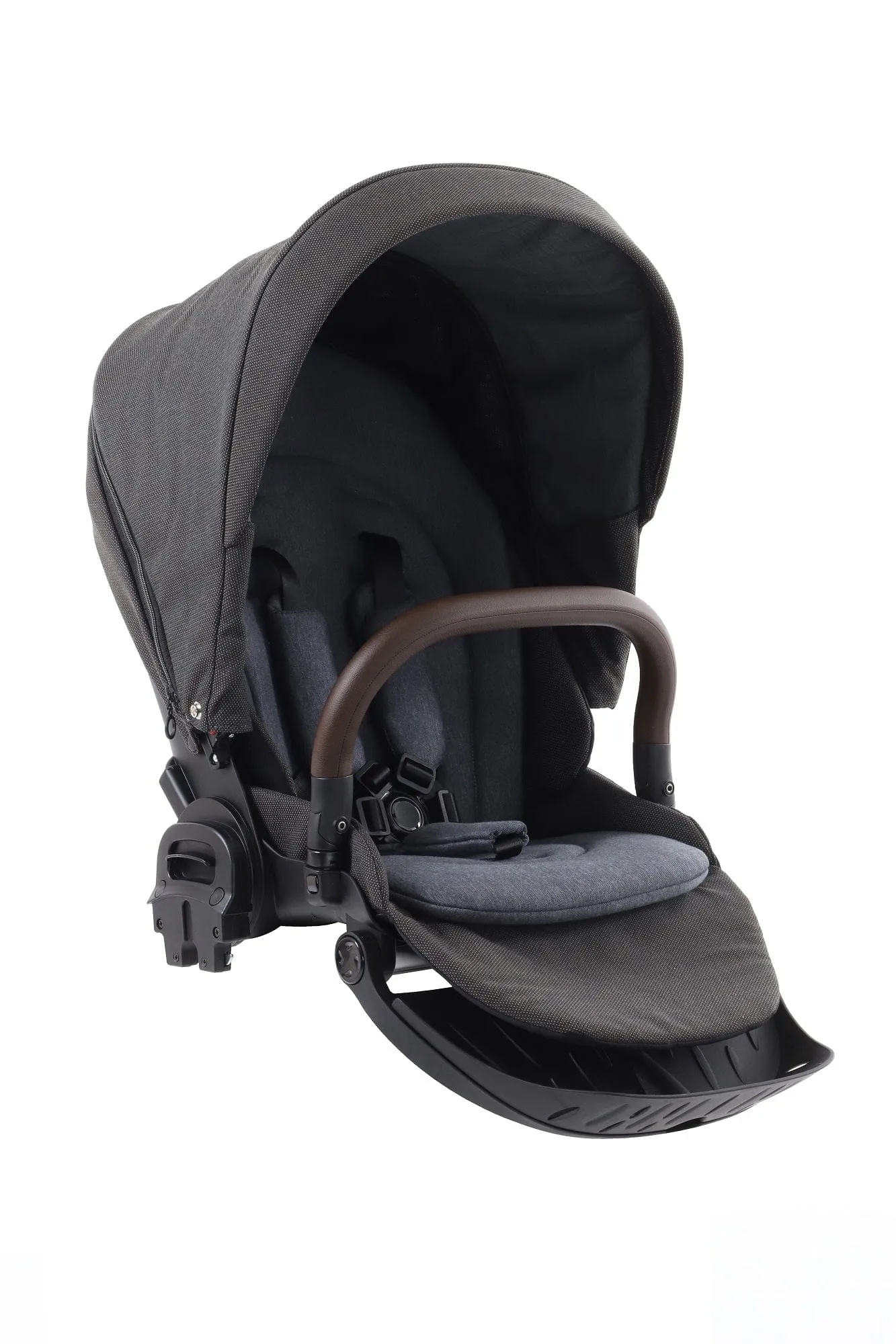 BabyStyle Prestige Vogue Pushchair - Earth / Gold Frame / Brown Leather