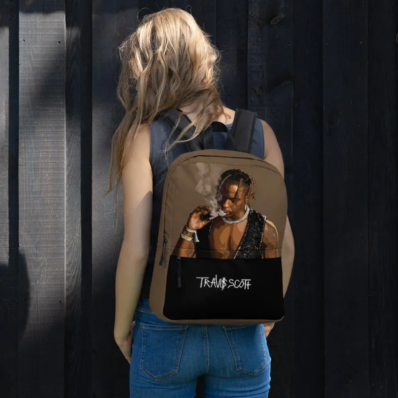 Backpack - Travis Scott Portrait Illustration