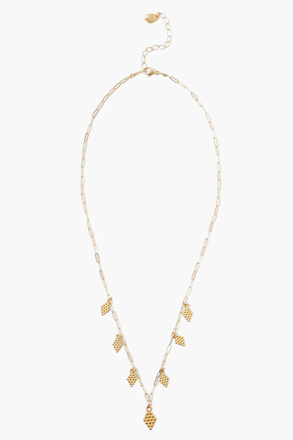 Bijou Charm Necklace Yellow Gold