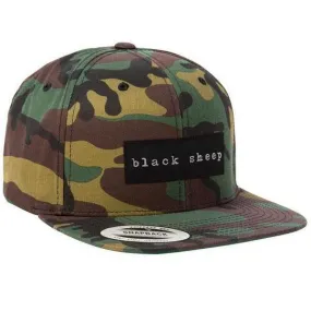 Black Sheep Label Series Snapback Woodland Camo