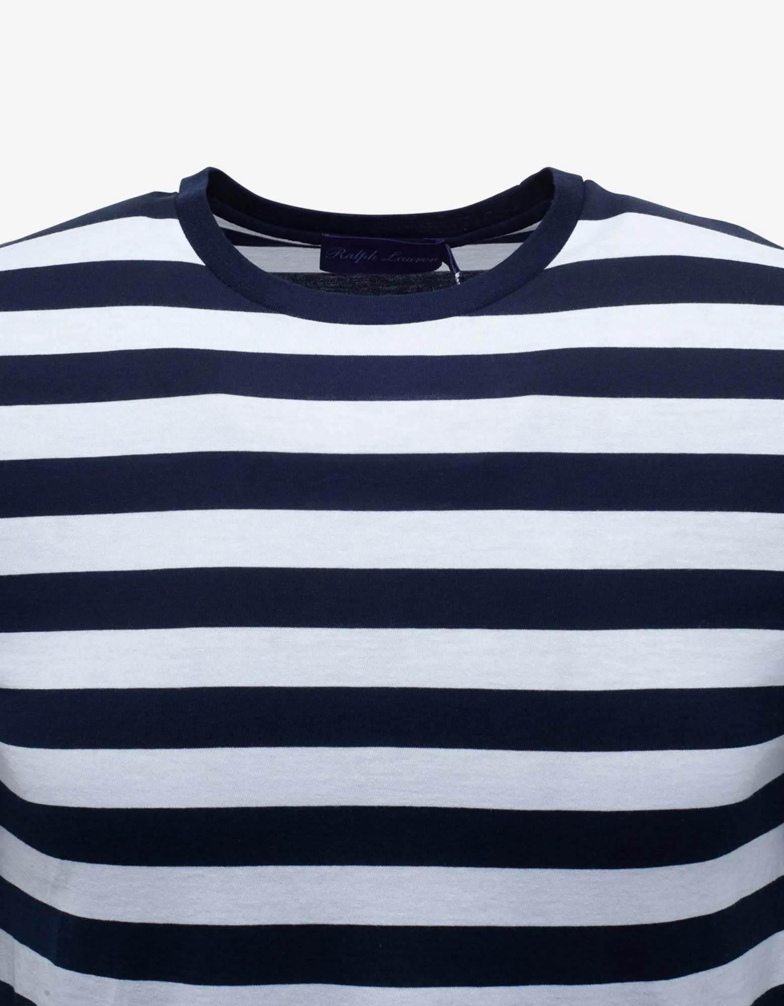 Blue & White Striped T-Shirt