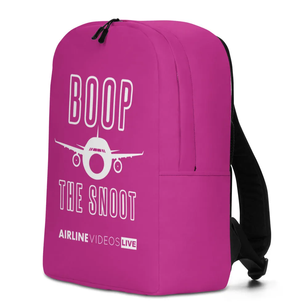 BOOP THE SNOOT (PINK) Minimalist Backpack