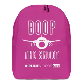 BOOP THE SNOOT (PINK) Minimalist Backpack