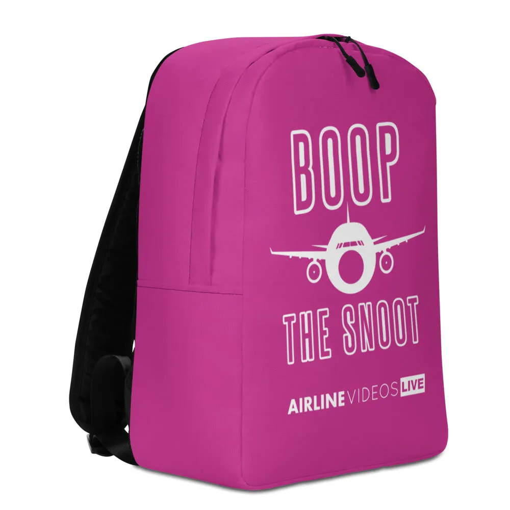 BOOP THE SNOOT (PINK) Minimalist Backpack