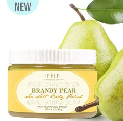 Brandy Pear Sea Salt Body Polish - Farmhouse Fresh