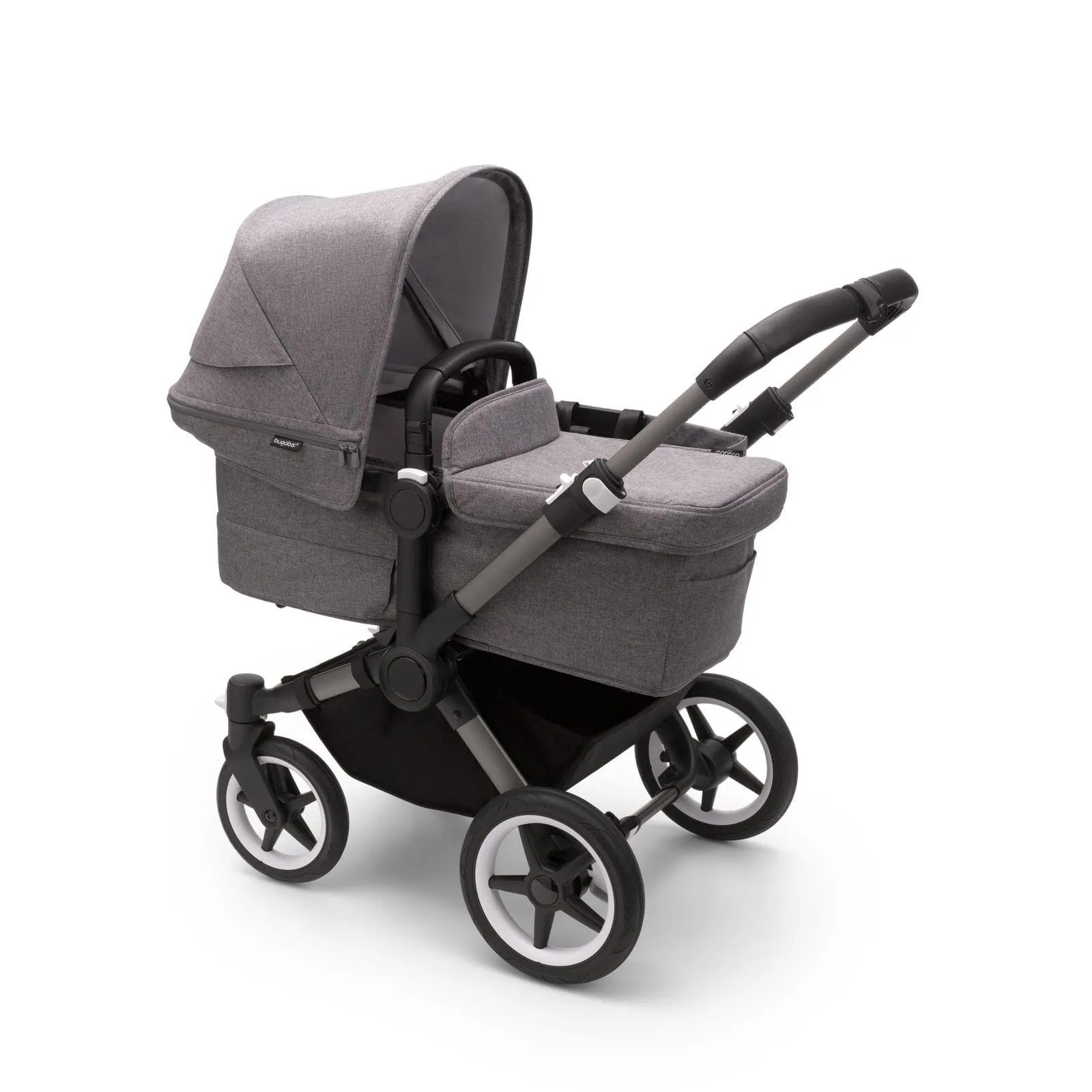 Bugaboo Donkey 5 Mono - Graphite/Grey Melange/Grey Melange