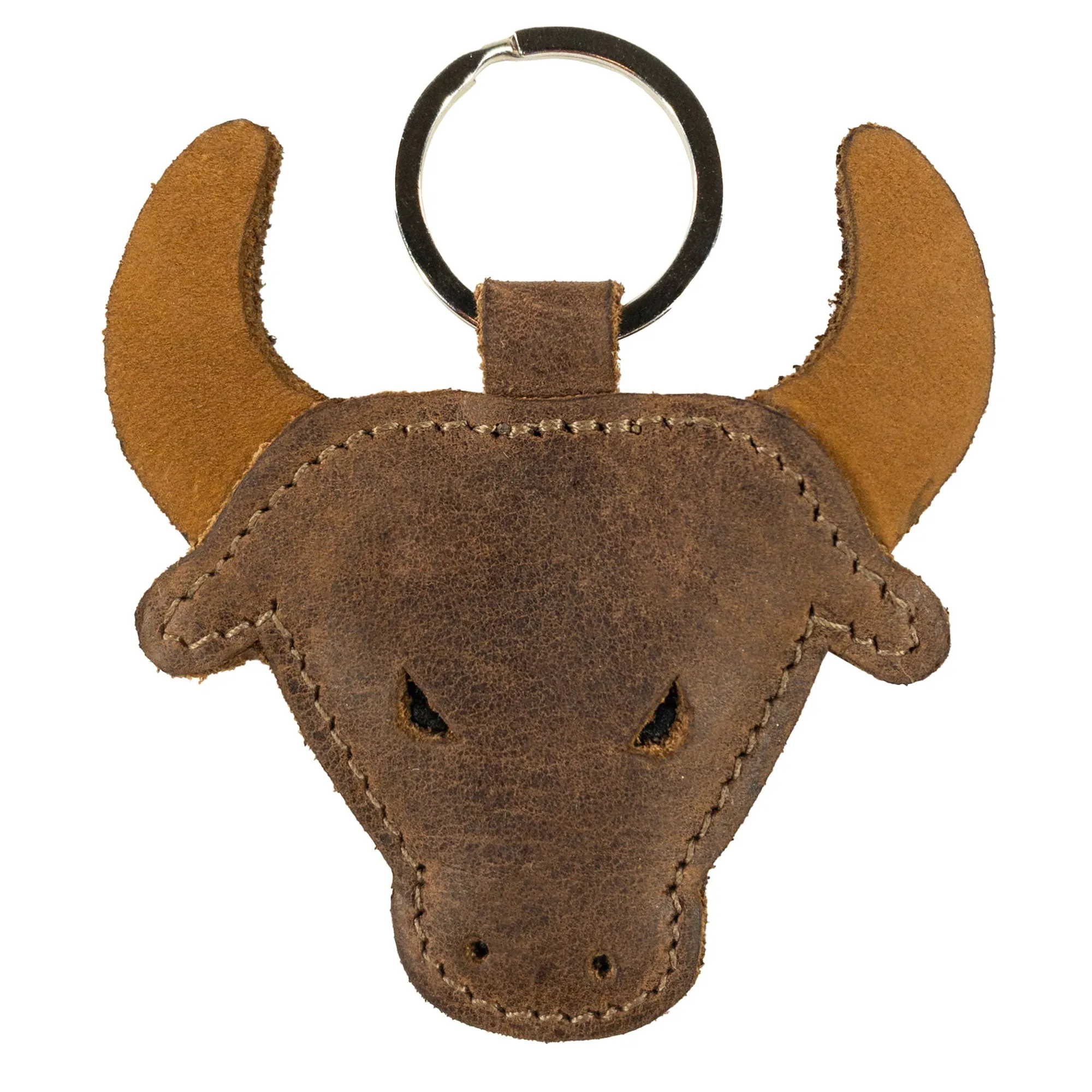 Bull Keychain