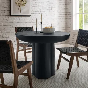 Caspian 40" Round Concrete Dining Table by Modway