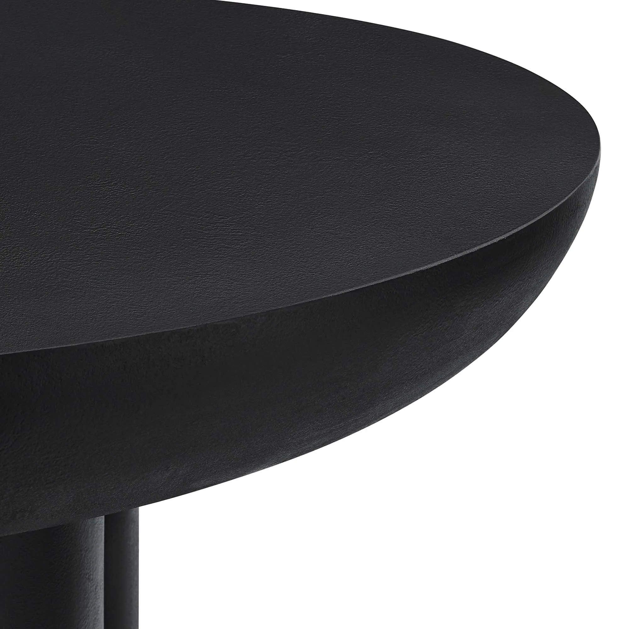 Caspian 40" Round Concrete Dining Table by Modway