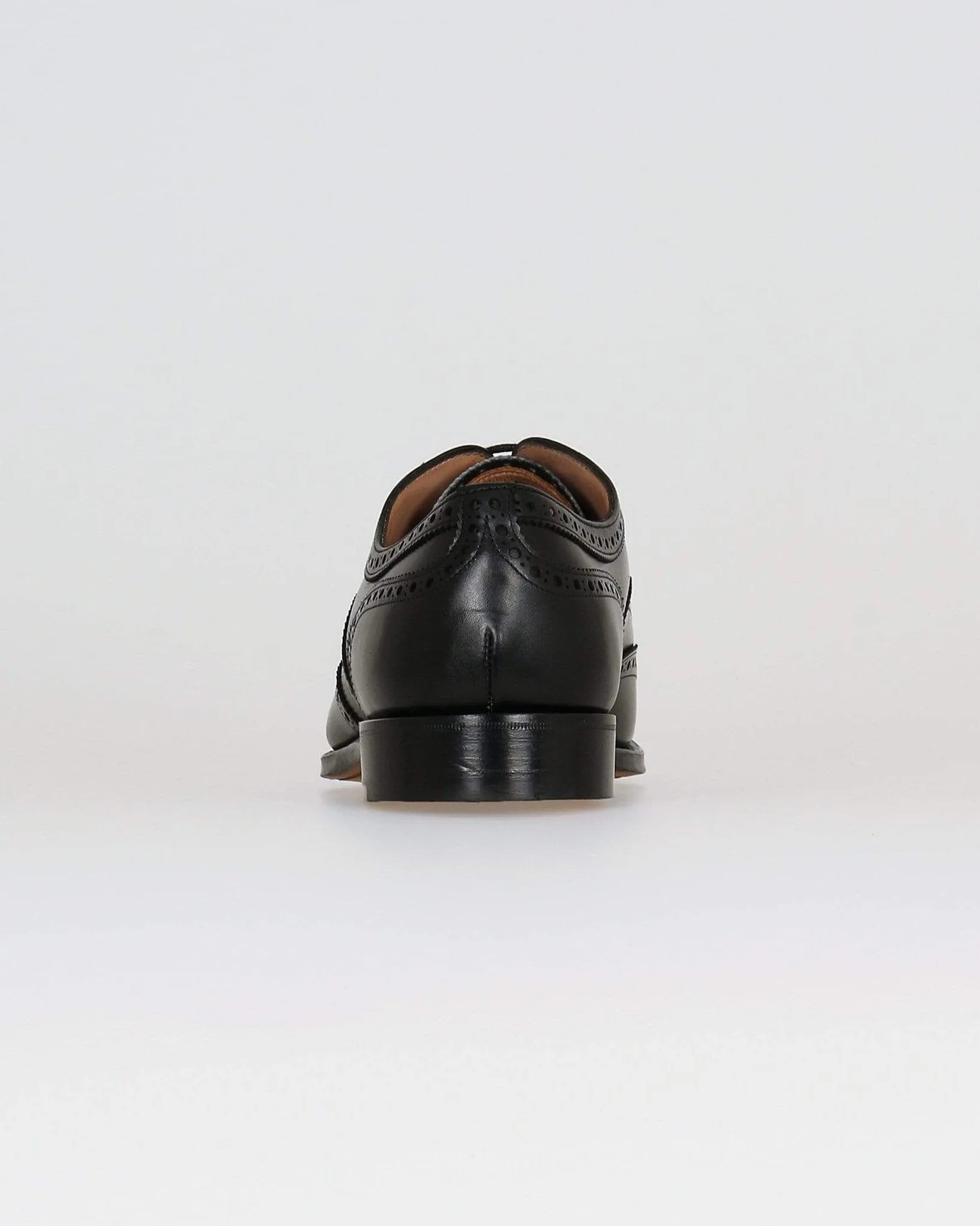 Cheaney Arthur III Oxford Brogue - Black Calf Leather