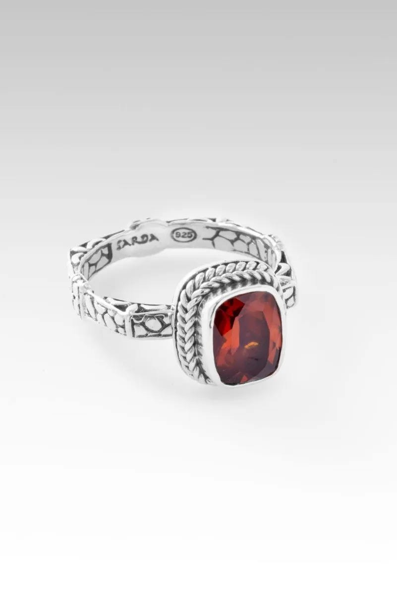 Chosen Ring™ in Red Madeira Citrine