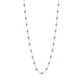 Classic Gigi necklace, TURQUOISE GREEN