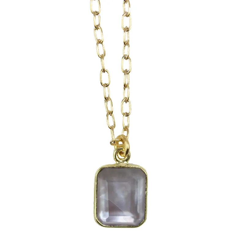 Cleo Square Necklace