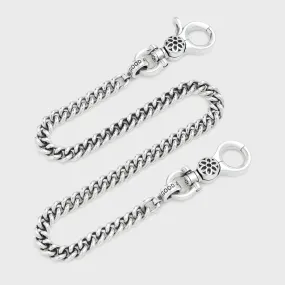 Curb Chain Wallet Chain - A