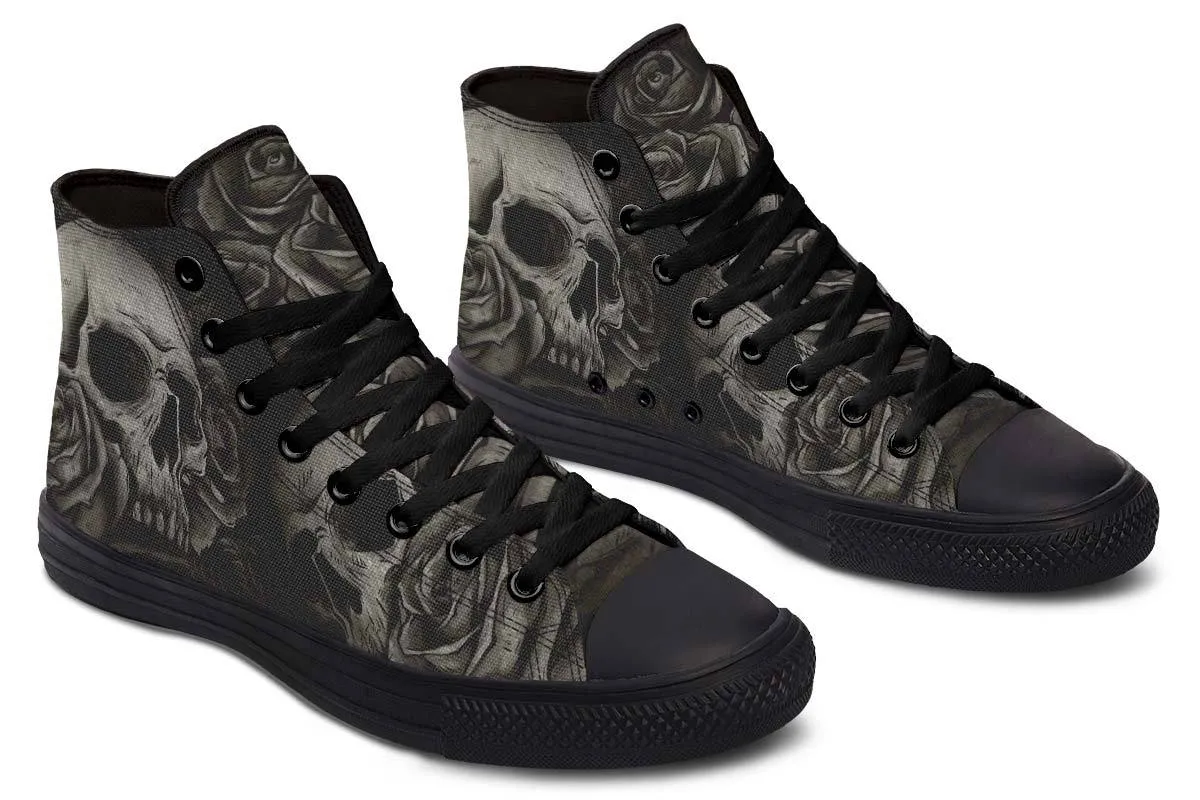 Customized Colorful Fashion High-top Canvas Shoes