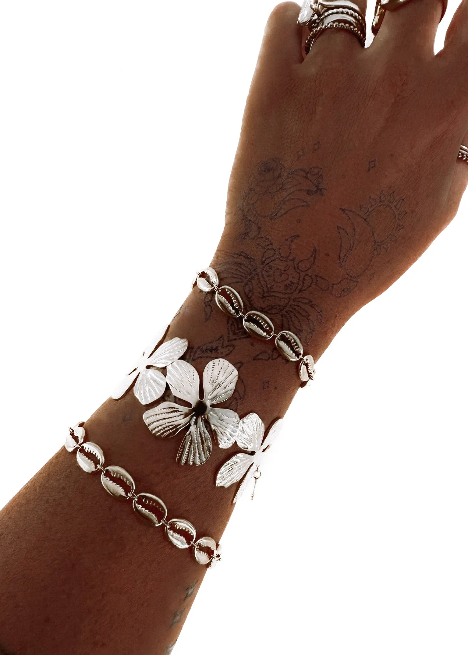 DAHLIA WATER RESISTANT CUFF BRACELET