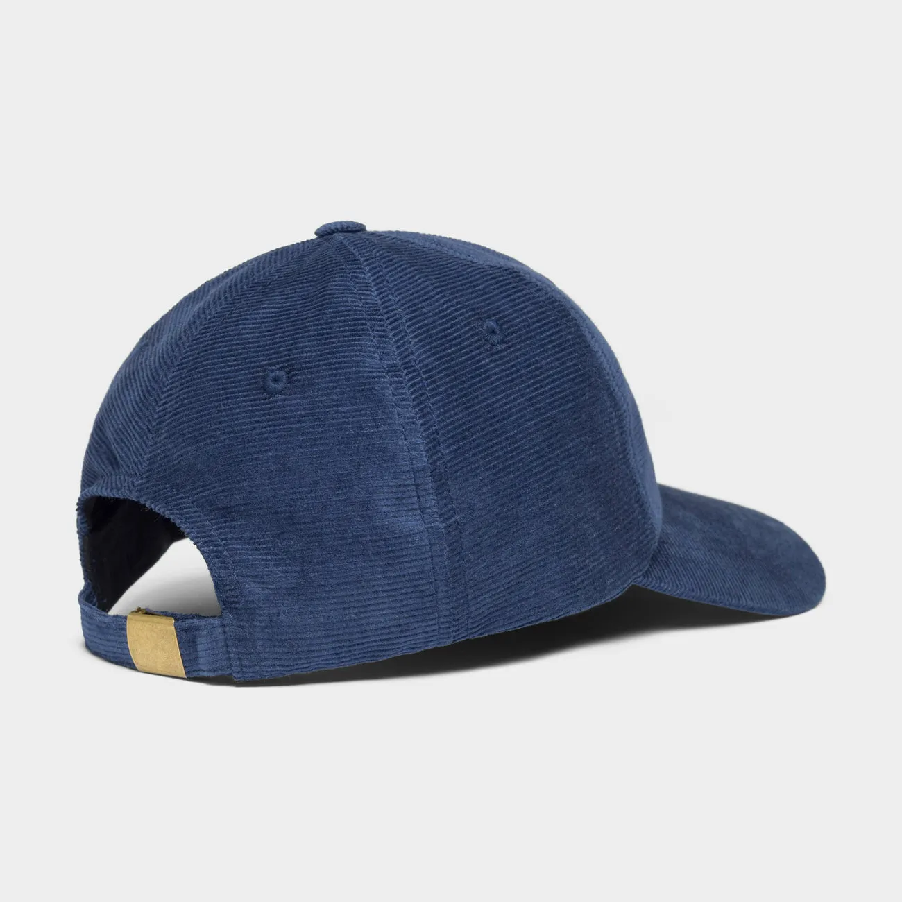 DEDICATED Slussen corduroy soft cap navy unisex