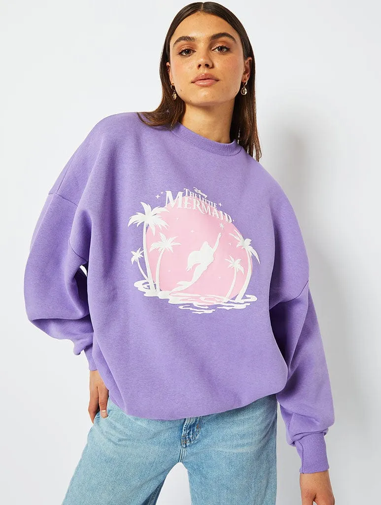 Disney Little Mermaid Sunset Sweatshirt