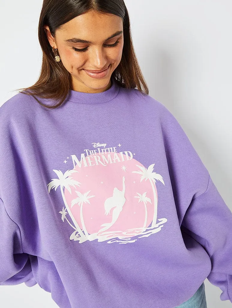 Disney Little Mermaid Sunset Sweatshirt