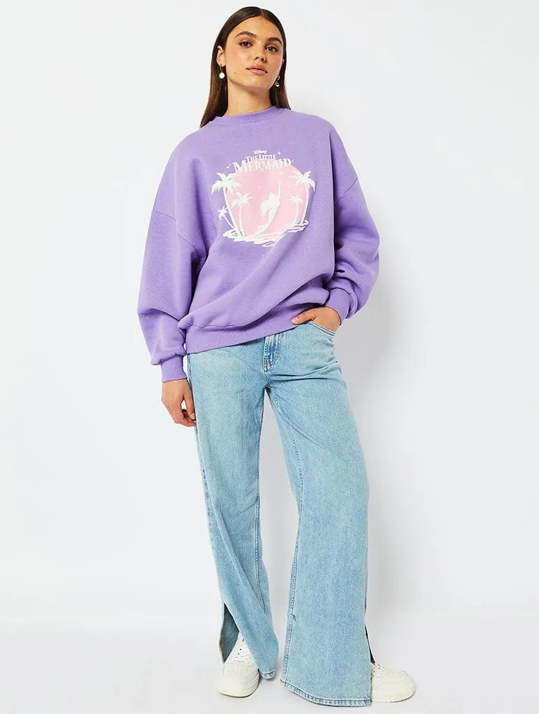 Disney Little Mermaid Sunset Sweatshirt