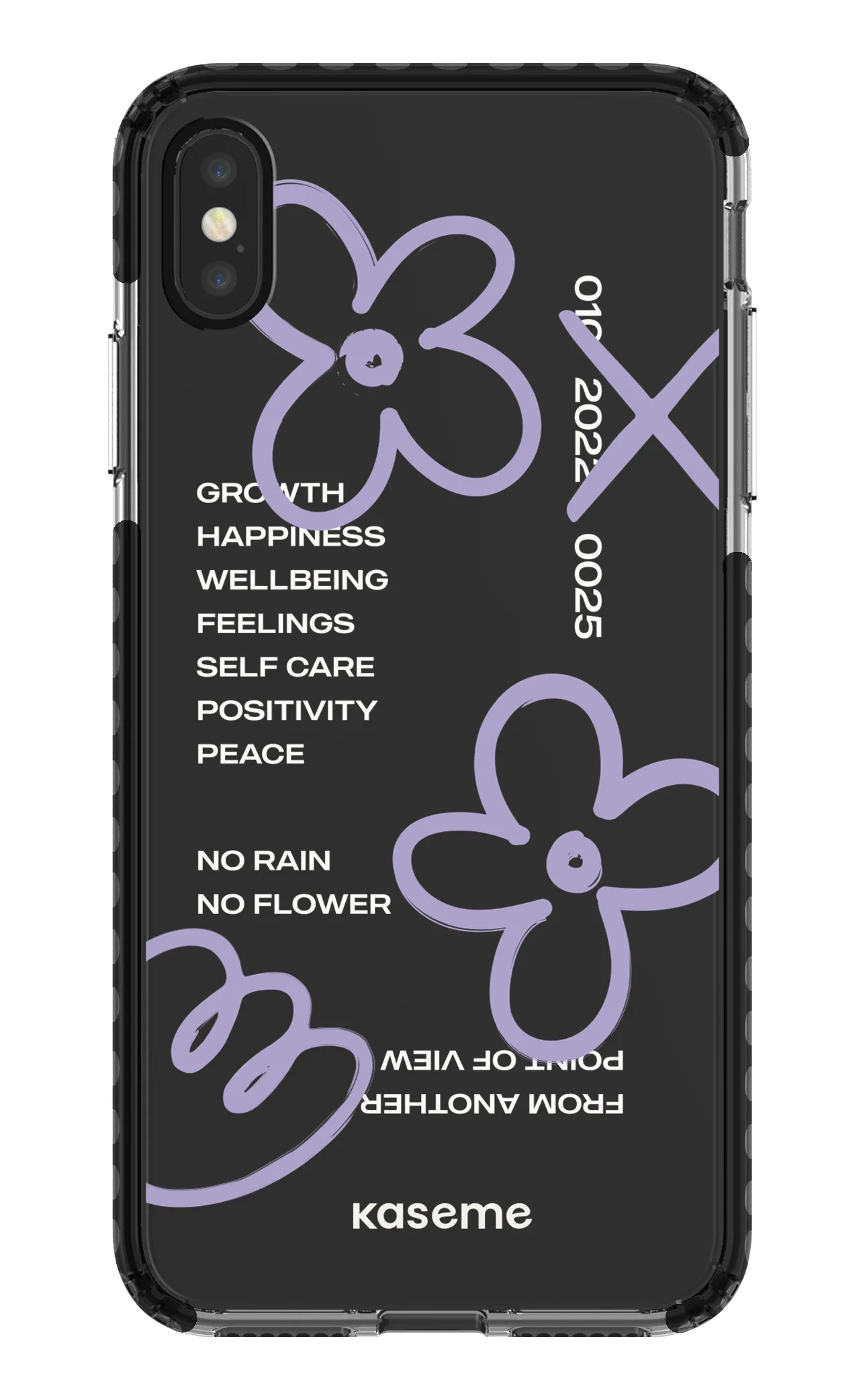 Feelings purple clear case