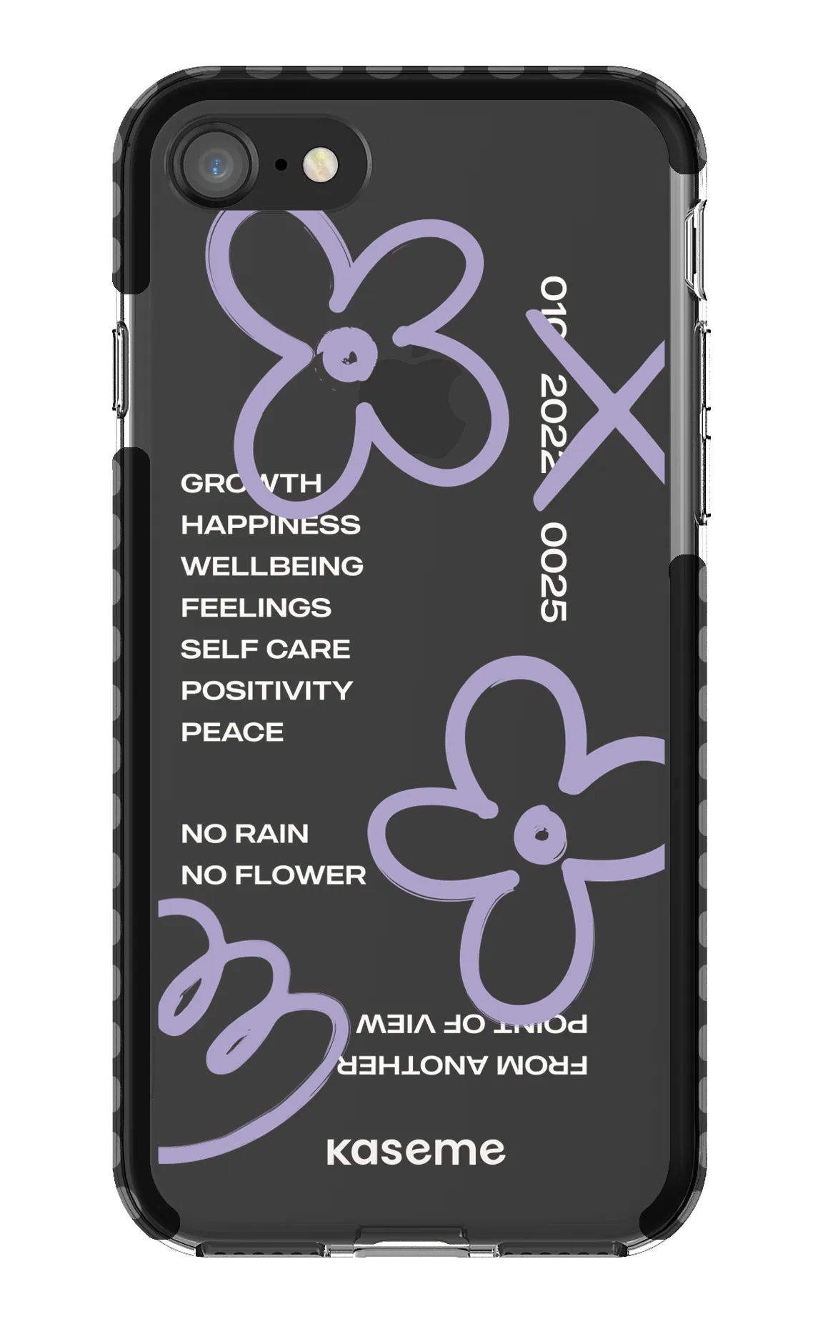 Feelings purple clear case