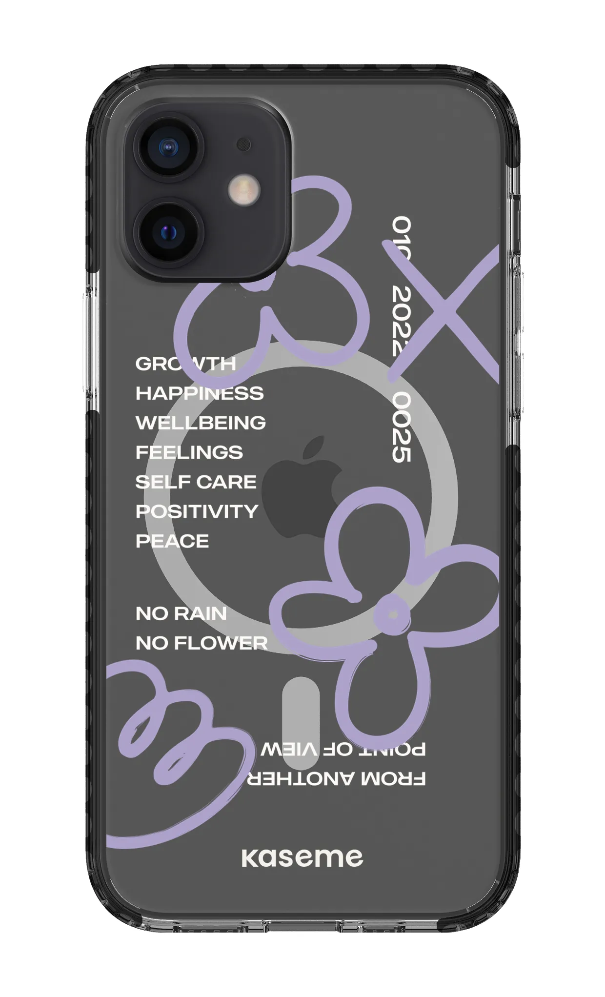 Feelings purple clear case