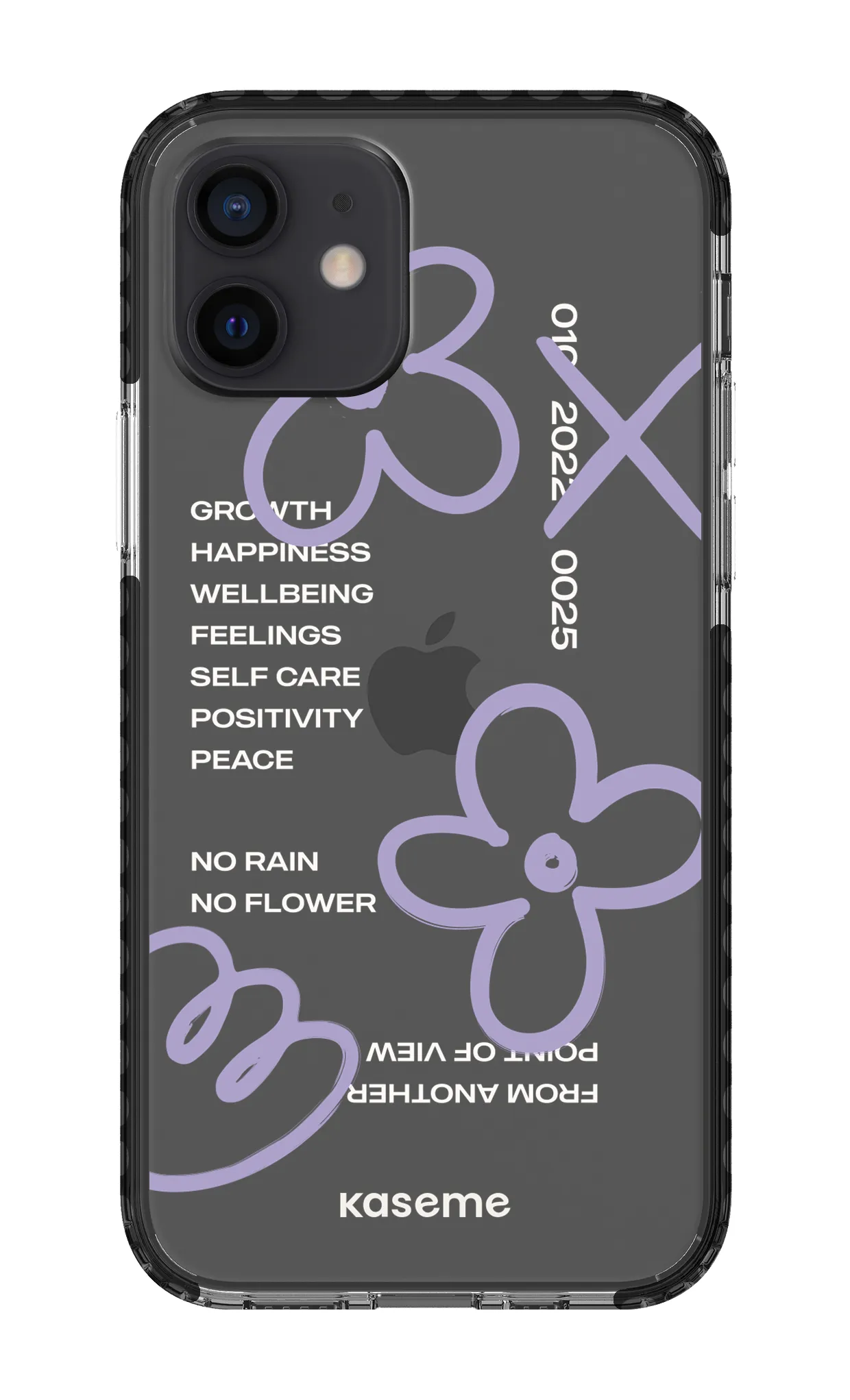 Feelings purple clear case