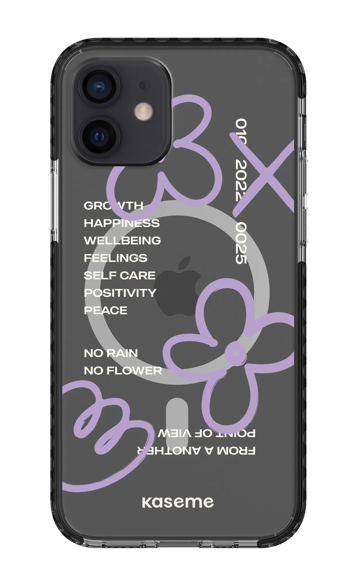 Feelings purple clear case