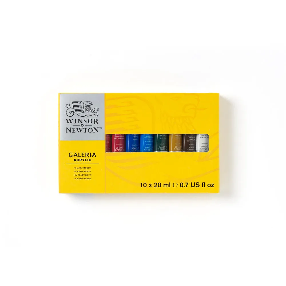 Galeria Acrylic Galeria 10x20ml Tube Set