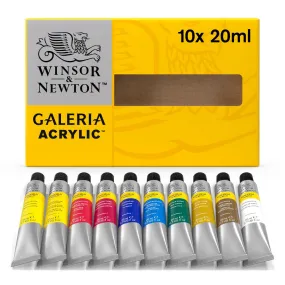 Galeria Acrylic Galeria 10x20ml Tube Set