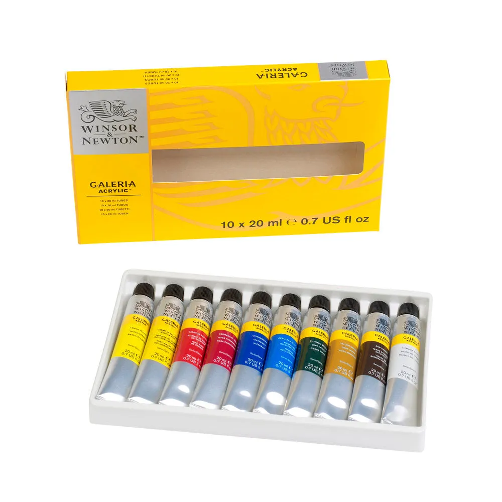 Galeria Acrylic Galeria 10x20ml Tube Set