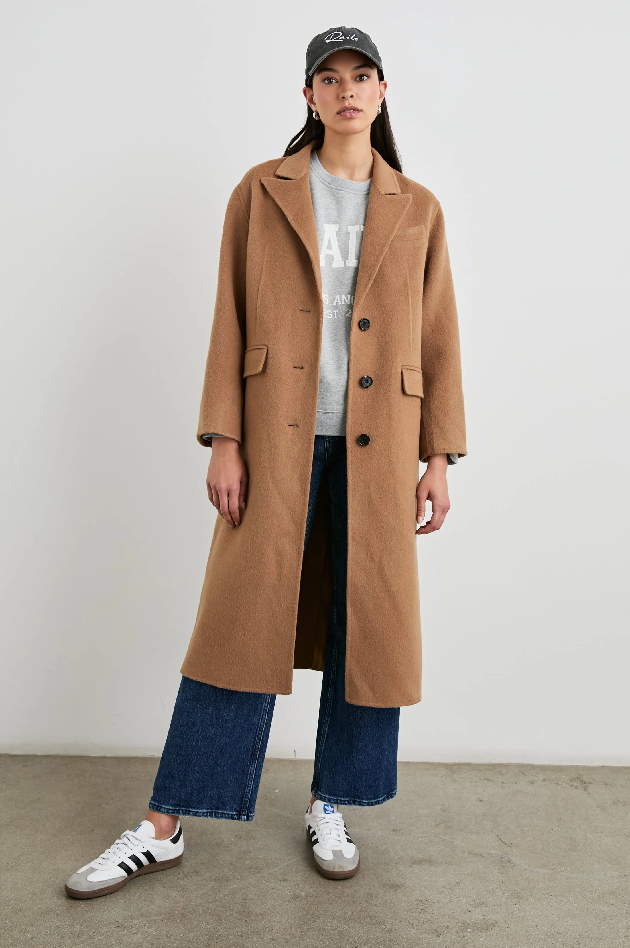 GALLERY COAT - CAMEL