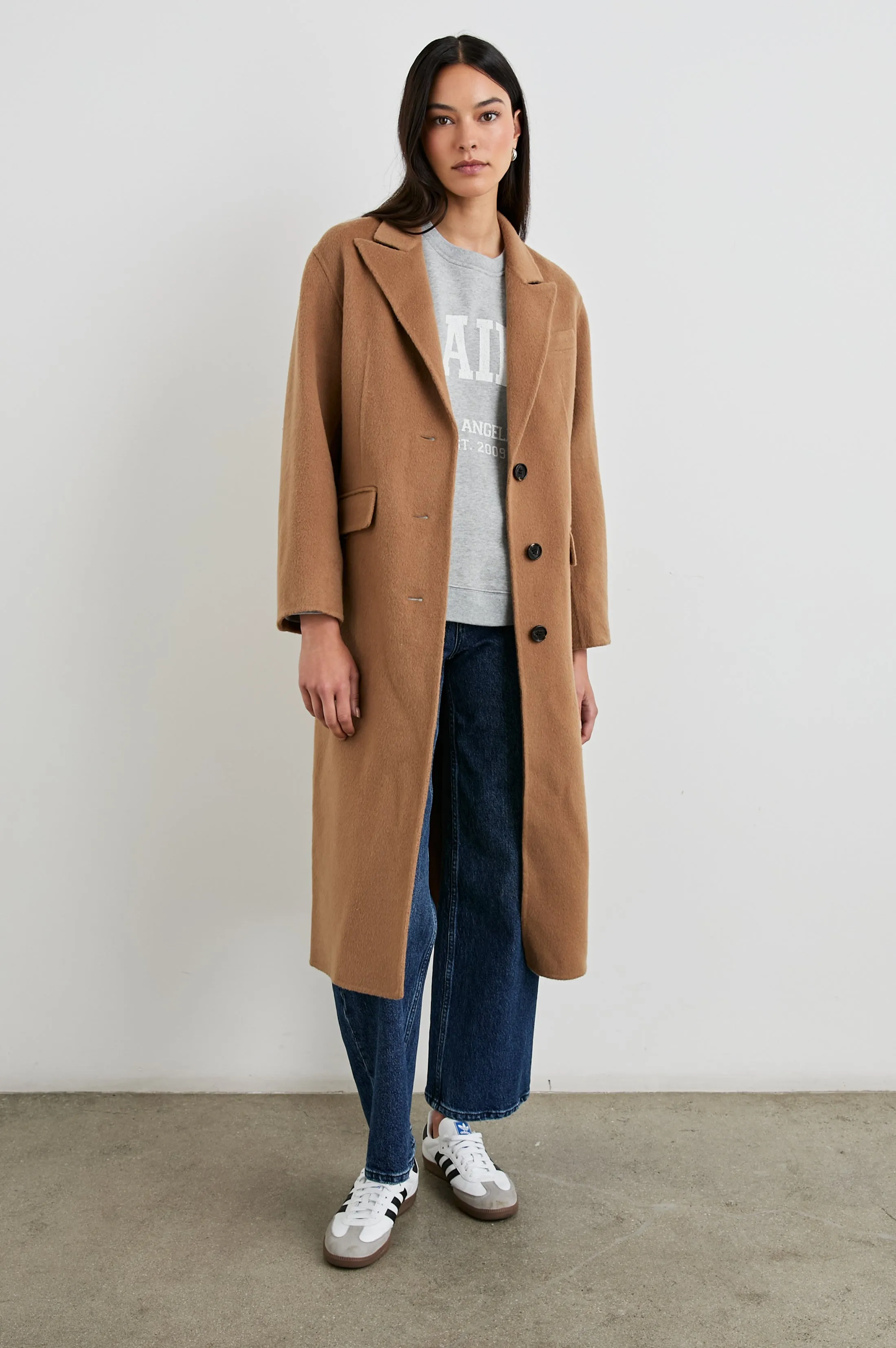 GALLERY COAT - CAMEL