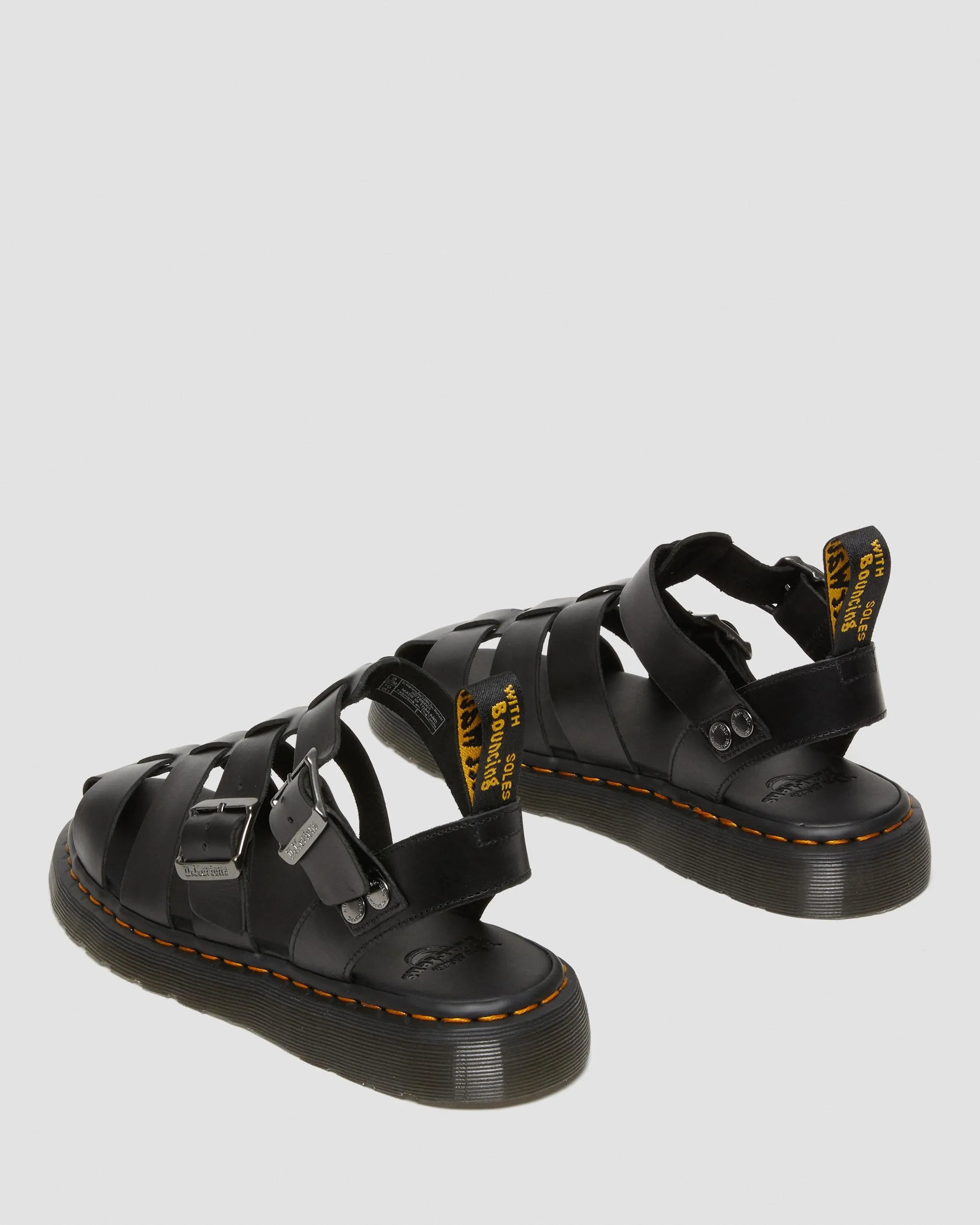 Garin Brando Leather Sandals