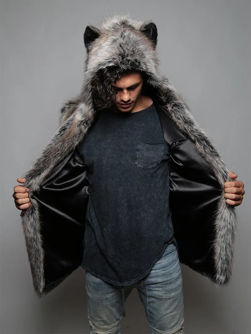 Grey Wolf Vest SpiritHood