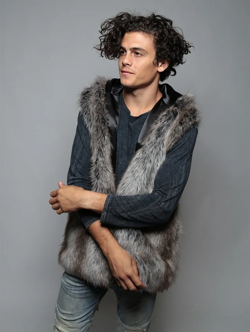 Grey Wolf Vest SpiritHood