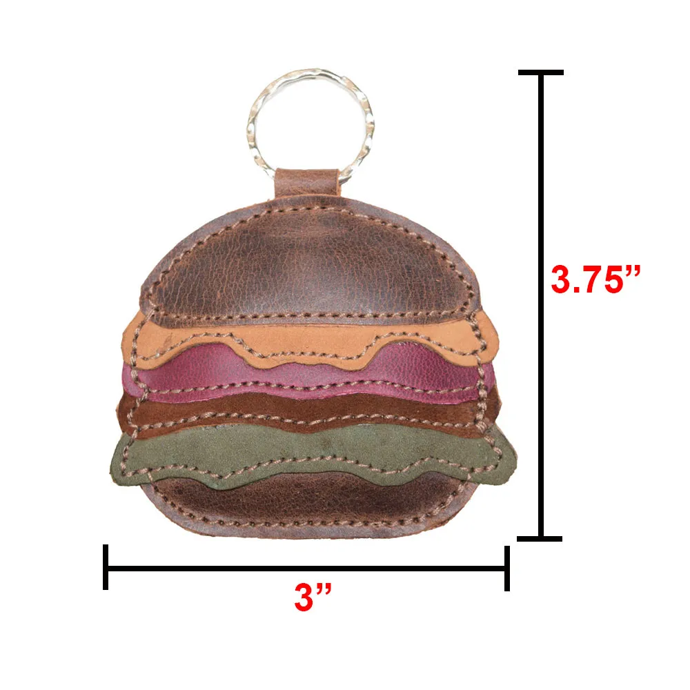 Hamburger Keychain