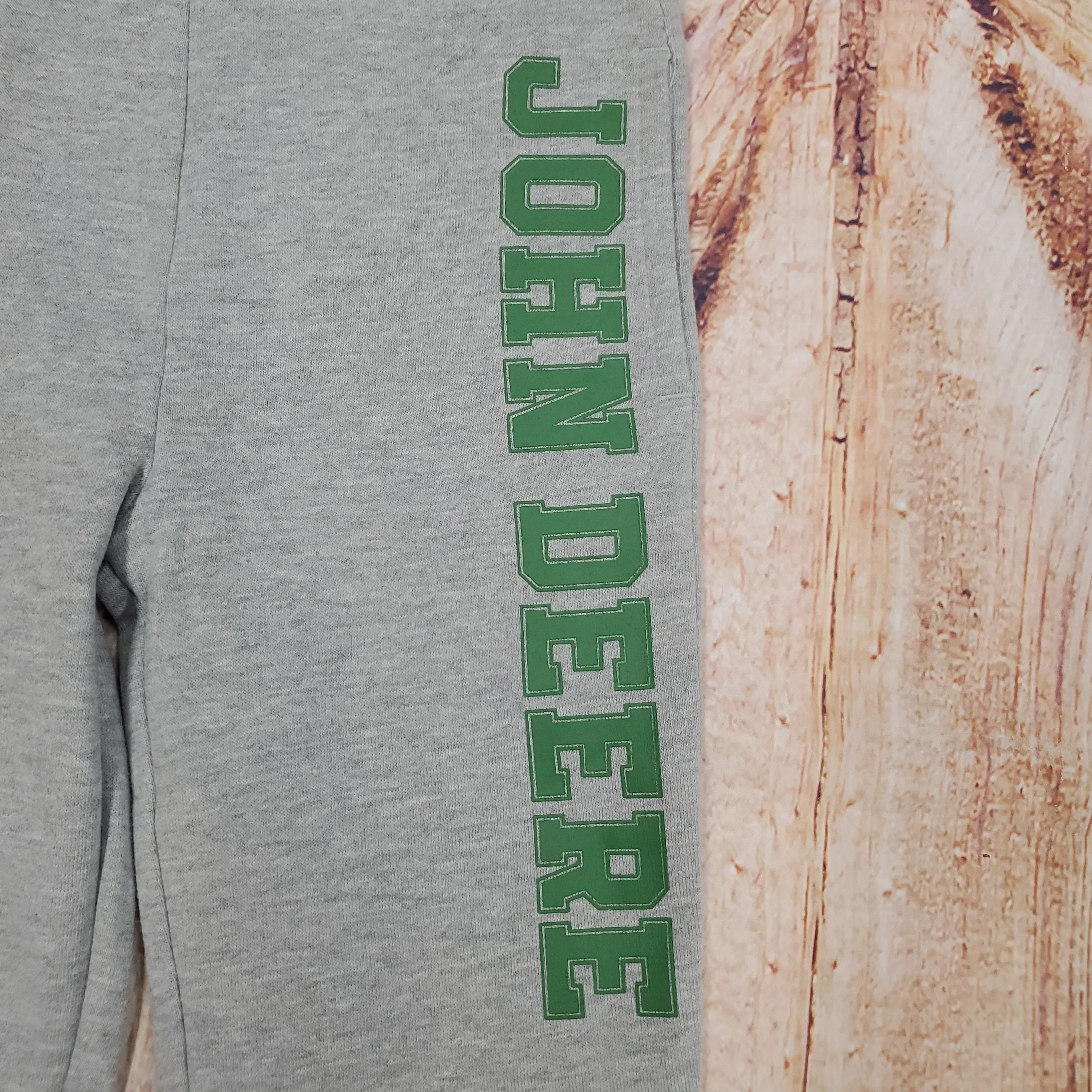 JOHN DEERE GRAY JOGGERS WITH LOGO