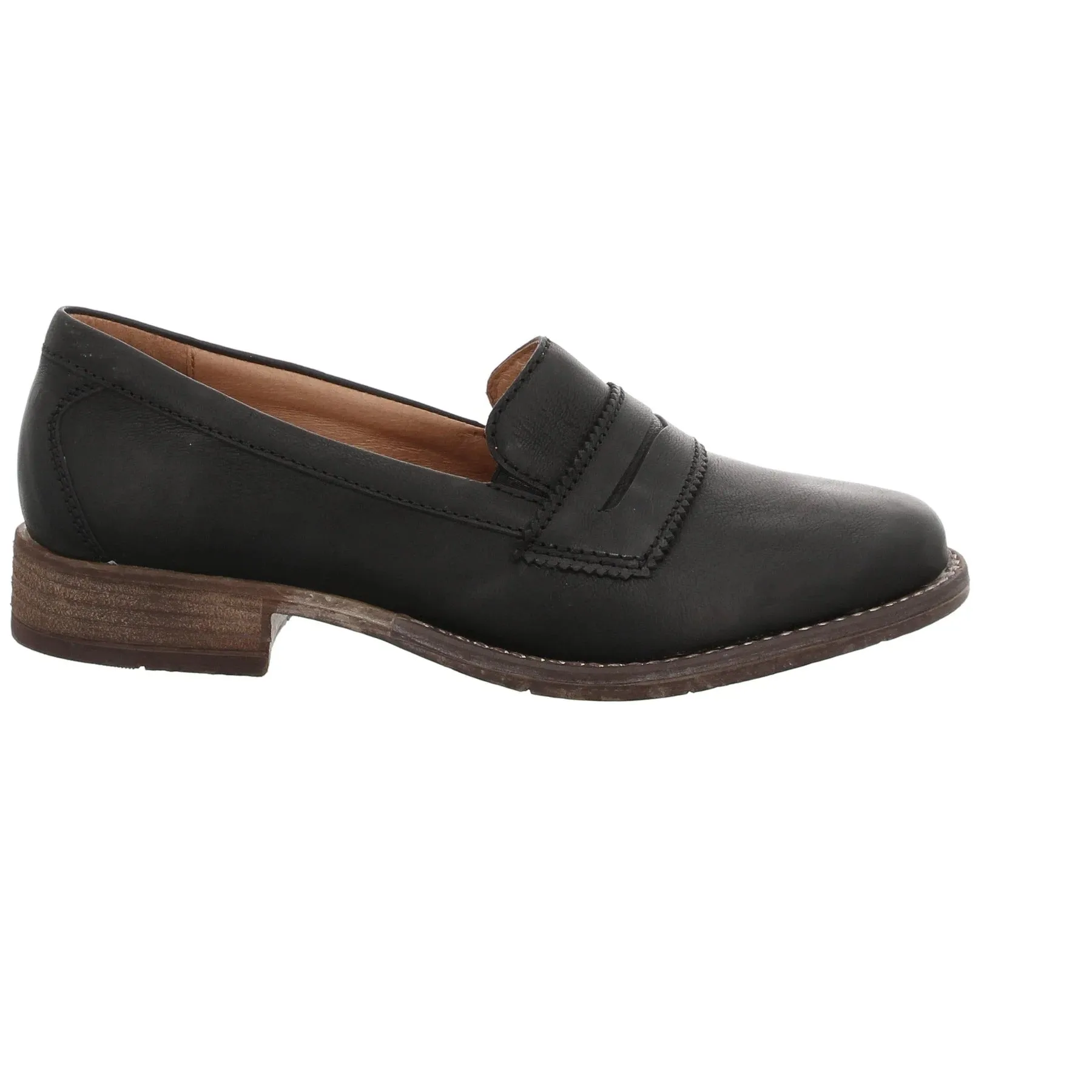 Josef Seibel Women's Sienna 96 Leather Loafer in Black